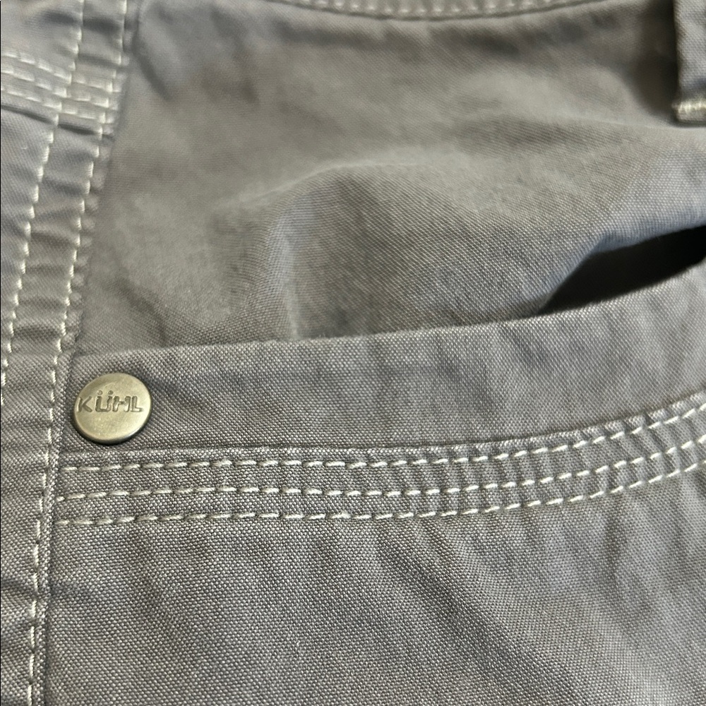 Kuhl Gray Cargo Pants Size 8 - Picture 14 of 14